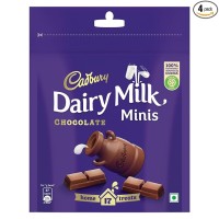 Cadbury Dairy Milk Chocolate Home Treats, 119 g (Pack of 4)