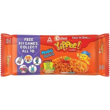 Sunfeast YiPPee! Magic Masala long, Slurpy Noodles Six In One Pack, 360 grams/420 grams ( weight may vary)